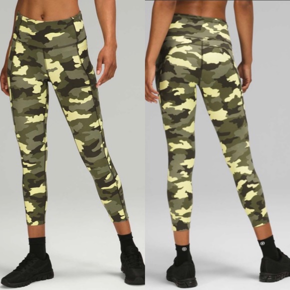 lululemon athletica Pants - 🍋NWT Lululemon Fast and Free HR Crop 23”